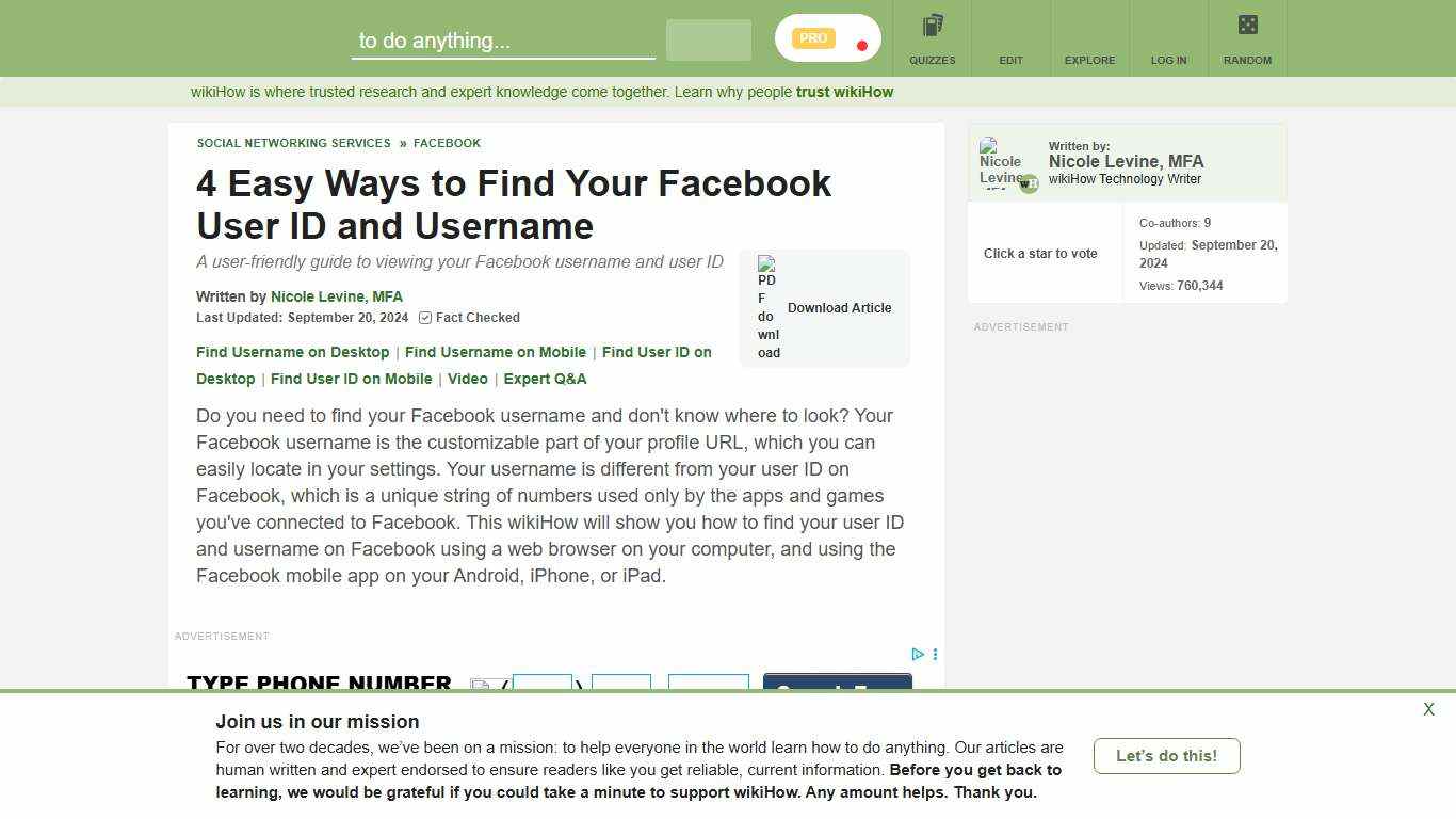 How to Find Your Username & User ID on Facebook: 4 Ways
